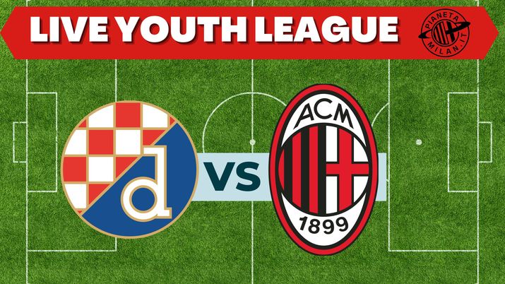 Live Dinamo Zagabria-Milan UEFA Youth League 2022-2023