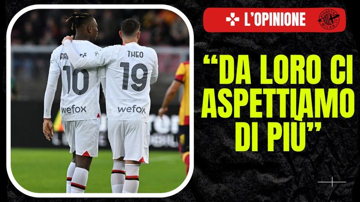 Rafael Leao e Theo Hernandez, giocatori del Milan 26/12/2023 PianetaMilan.it