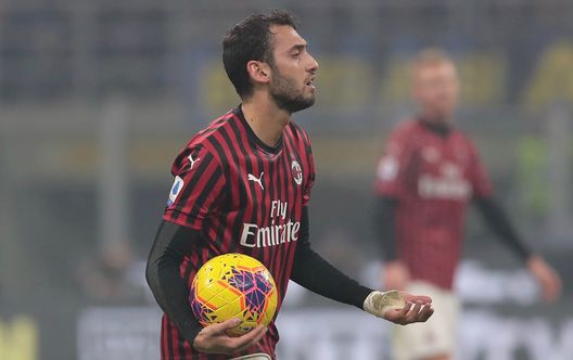  during the Serie A match between FC Internazionale and AC Milan at Stadio Giuseppe Meazza on February 9, 2020 in Milan, Italy. 