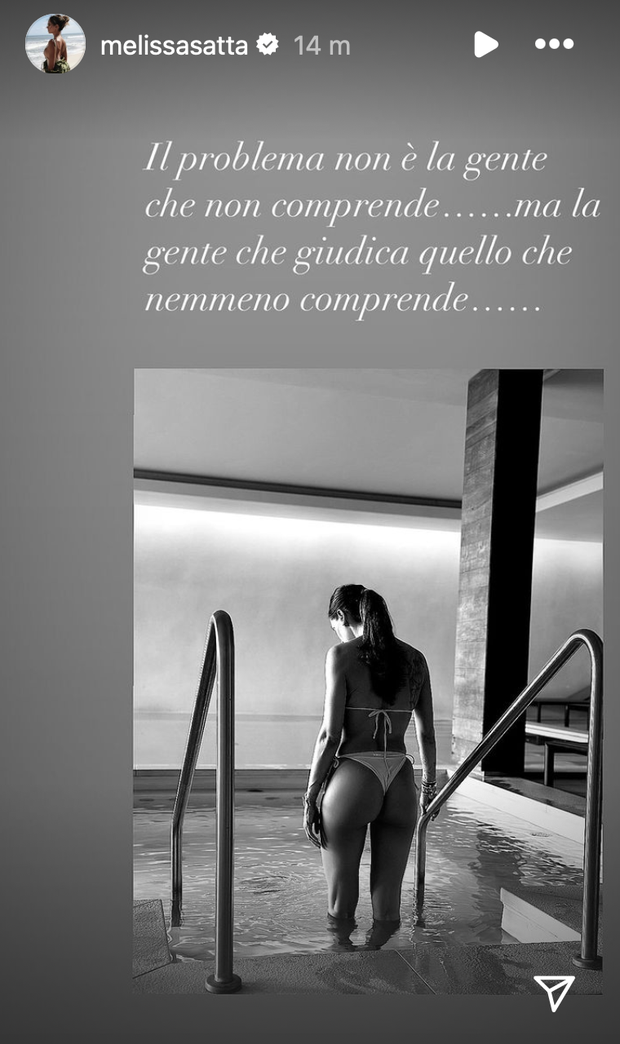 Satta, con chi ce l’hai? Melissa: “Il problema non è chi non comprende ma chi…”- immagine 2