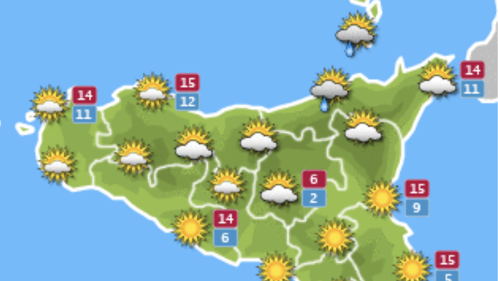 Meteo, Palermo: sereno con nubi sparse, le previsioni di martedì 30 novembre Meteo, Palermo: sereno con nubi sparse, le previsioni di martedì 30 novembre