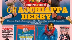 Prima Pagina, La Gazzetta dello Sport: “Gli acchiappa derby. Zaniolo conteso”