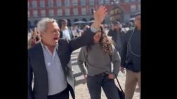 VIDEO / Atletico-Inter, Mentana ultras a Madrid: cori in piazza con i tifosi