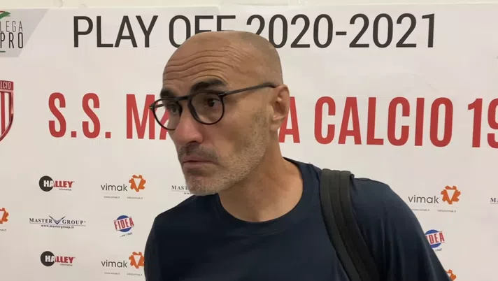 Sambenedettese, Montero lapidario: &#8220;Nulla da dire, grazie a città, giocatori e staff&#8221;