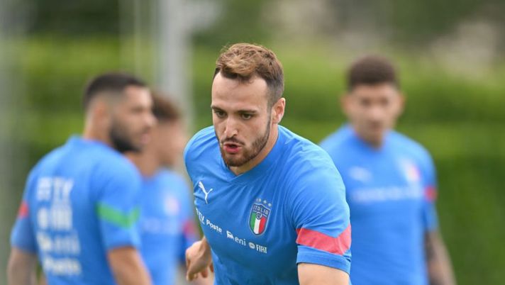 FLORENCE, ITALY - JUNE 09: Federico Gatti of Italy in action during an Italy training session at Centro Tecnico Federale di Coverciano on June 09, 2022 in Florence, Italy. (Photo by Claudio Villa/Getty Images) Gazzetta: “Voto 7 per Gatti: se gioca così, è il dopo Chiellini per la Juve” - immagine 1