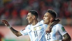 Gli amici Di María e Lautaro saranno rivali in Juventus-Inter | VIDEO