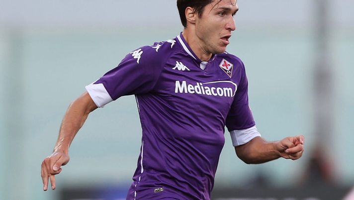 Federico Chiesa, attaccante della Fiorentina (credits: GETTY Images) 