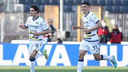 Cancellieri bum bum! Entra e salva il Verona, 1 a 1 a Empoli