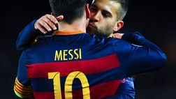 Jordi Alba: “Sarebbe bello Messi tornasse al Barcellona. Con lui l’intesa migliore”