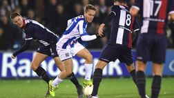 Dall’Olanda: il tiro dell’ex Milan Halilovic colpisce il bar dell’Heerenveen