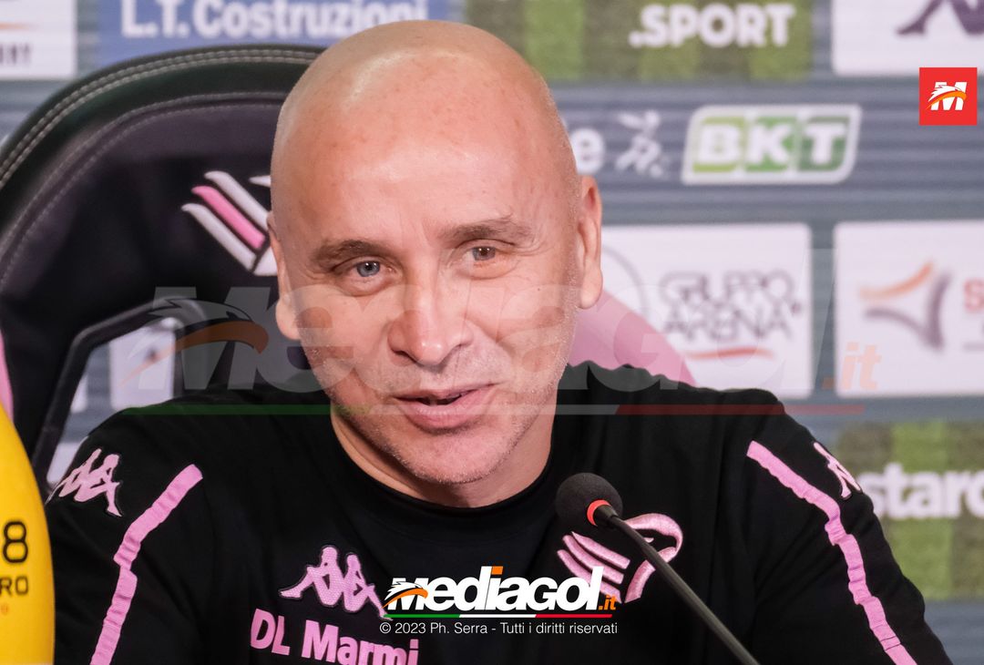 FOTO PALERMO, verso il l’Ascoli: Mister Eugenio Corini in sala stampa (Gallery) - immagine 16