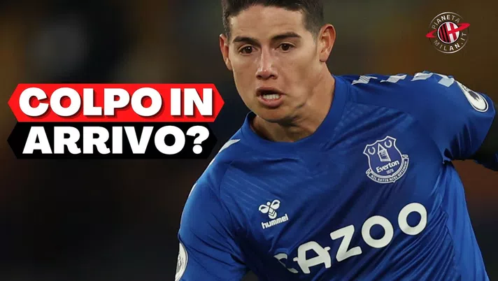 James Rodríguez (centrocampista Everton), obiettivo di calciomercato del Milan | AC Milan News (Getty Images)