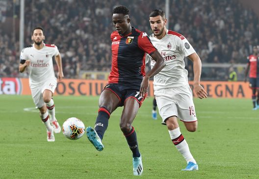 5 ottobre 2019, Genoa-Milan, Theo Hernández contro Christian Kouamé (credits: GETTY Images) 5 ottobre 2019, Genoa-Milan, Theo Hernández contro Christian Kouamé (credits: GETTY Images)