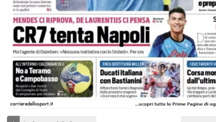 IL NAPOLI SUI MEDIA – Le prime pagine dei giornali di oggi 27 agosto 2022 IL NAPOLI SUI MEDIA – Le prime pagine dei giornali di oggi 27 agosto 2022 - immagine 1
