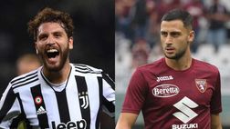 Derby della Mole, mediane a confronto: spicca il duello Locatelli-Mandragora