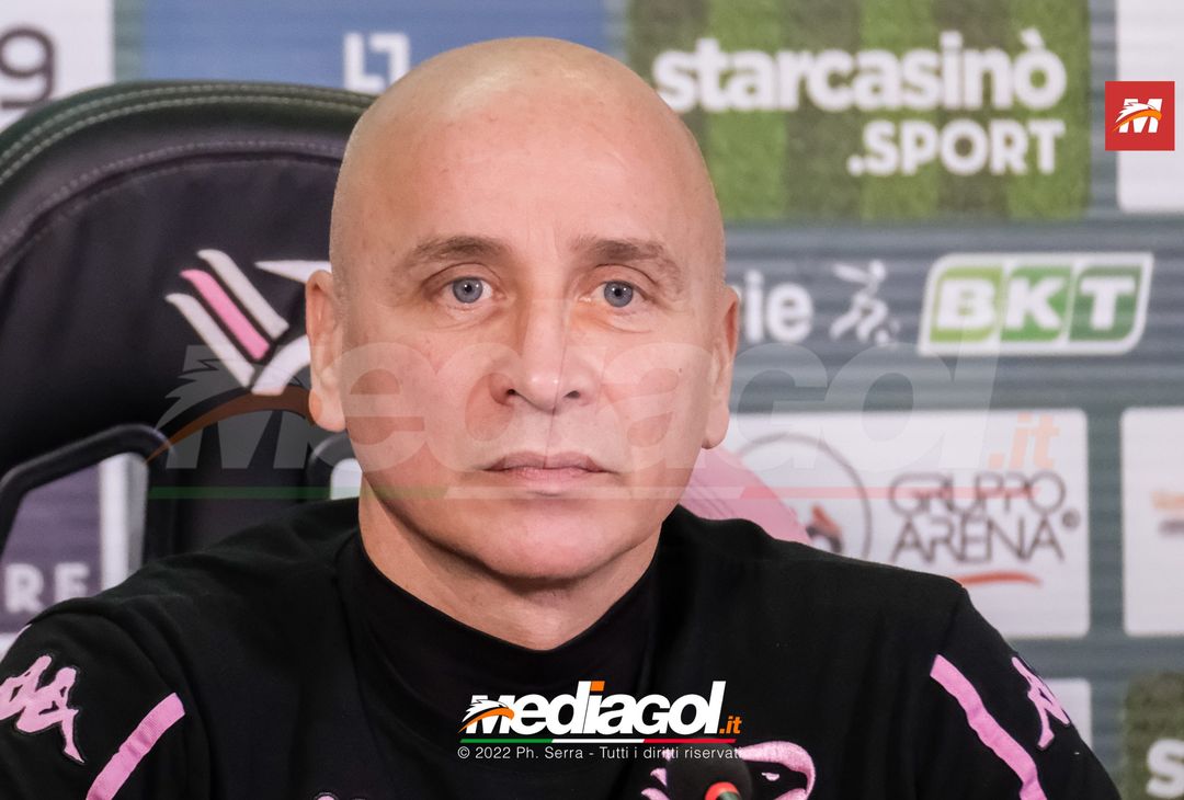 FOTO PALERMO, verso il Perugia: Corini in sala stampa (Gallery) - immagine 22