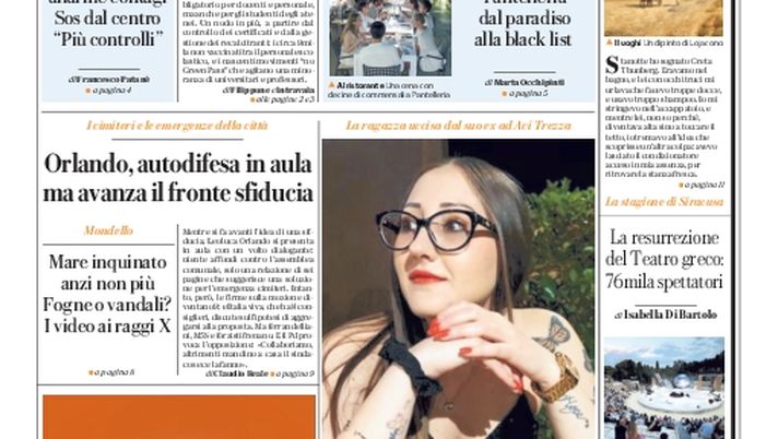 Prima Pagina, La Repubblica-Palermo: “Scuola, ritorno a ostacoli” Prima Pagina, La Repubblica-Palermo: “Scuola, ritorno a ostacoli”