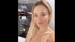 VIDEO / Diletta Leotta si gode l’acqua cristallina: il bikini è mozzafiato