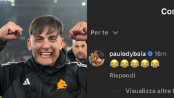 Roma-Feyenoord, Dybala prende in giro gli olandesi: ride sotto il post sui social