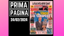 Prima pagina Gazzetta dello Sport: Milan fortunato l’Europa è possibile