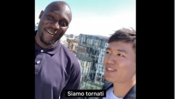 Zhang: “Guardate chi è tornato! Tanti altri gol vero?” Lukaku: “Qui per questo!” - immagine 1