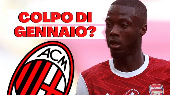 Nicolas Pépé (attaccante Arsenal), obiettivo di calciomercato del Milan | AC Milan News (Getty Images) 