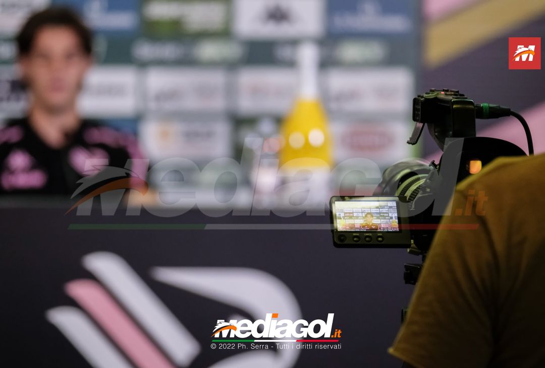 FOTO PALERMO, La conferenza stampa di presentazione di Edoardo Pierozzi (Gallery) - immagine 16