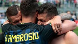D’ambrosio, messaggio al gruppo con l’abbraccio “virtuale” a Icardi e Candreva