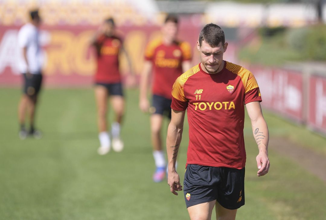 Trigoria, la Roma lavora per preparare la trasferta contro l’Inter – FOTO GALLERY - immagine 18