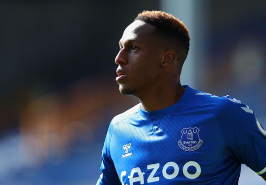 LIVERPOOL, ENGLAND - SEPTEMBER 19: Yerry Mina of Everton looks on during the Premier League match between Everton and West Bromwich Albion at Goodison Park on September 19, 2020 in Liverpool, England. (Photo by Alex Livesey/Getty Images) LIVERPOOL, ENGLAND - SEPTEMBER 19: Yerry Mina of Everton looks on during the Premier League match between Everton and West Bromwich Albion at Goodison Park on September 19, 2020 in Liverpool, England. (Photo by Alex Livesey/Getty Images)