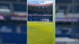 VIDEO / PSG, Messi papà modello: allenamento con i figli al Parco dei Principi