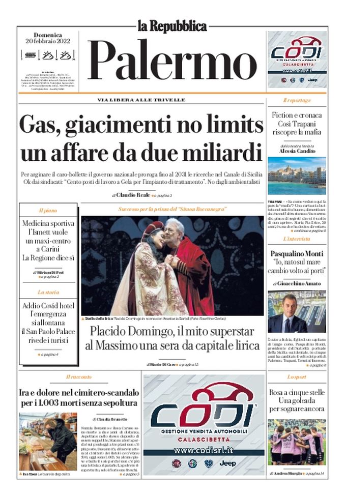 Prima Pagina, La Repubblica: “Rosa a cinque stelle. Una goleada per sognare ancora” - immagine 1