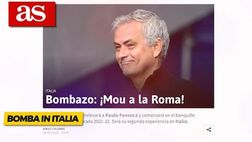 VIDEO Mourinho, la Roma accoglie il portoghese: lo “Special One” fa impazzire la stampa mondiale
