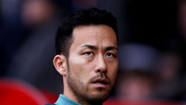 SOUTHAMPTON, ENGLAND - DECEMBER 28: Maya Yoshida of Southampton looks on prior to the Premier League match between Southampton FC and Crystal Palace at St Mary's Stadium on December 28, 2019 in Southampton, United Kingdom. (Photo by Jack Thomas/Getty Images) SOUTHAMPTON, ENGLAND - DECEMBER 28: Maya Yoshida of Southampton looks on prior to the Premier League match between Southampton FC and Crystal Palace at St Mary's Stadium on December 28, 2019 in Southampton, United Kingdom. (Photo by Jack Thomas/Getty Images)