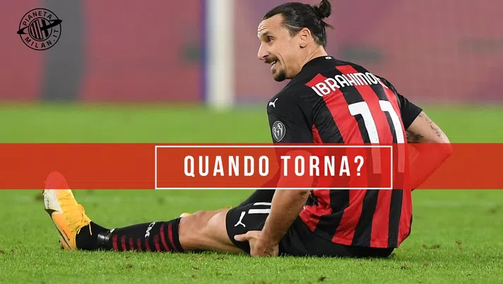 Zlatan Ibrahimovic (attaccante AC Milan): c'è la data del rientro | (credits: Getty images)