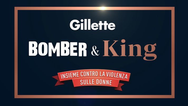 De Rossi sfida Vieri nella Gillette Bomber & King contro la violenza sulle donne  De Rossi sfida Vieri nella Gillette Bomber & King contro la violenza sulle donne