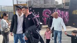 VIDEO SudTirol-Palermo, squadra in partenza: i rosanero lasciano il “Renzo Barbera”