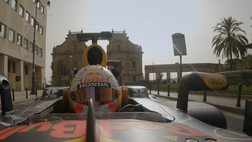 VIDEO F1, la Red Bull sfreccia per le vie di Palermo: il progetto è ancora segreto