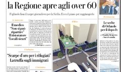 Prima Pagina, La Repubblica-Palermo: “Obiettivo 25mila vaccinari, la Regione apre agli over 60”