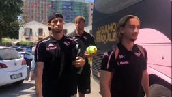 VIDEO Palermo, verso il Torino: le immagini della partenza dei rosanero