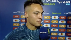 Argentina, gioia Lautaro: “Primo tempo incredibile. Brasile? Avversario tosto e…”