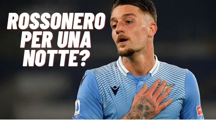 Milinkovic Savic, centrocampista della Lazio, accostato in passato all'AC Milan 