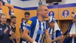 Porto vince il campionato: Pepe si scatena… (VIDEO)