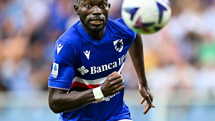 GENOA, ITALY - AUGUST 31: Omar Colley of Sampdoria is seen in action during the Serie A match between UC Sampdoria and SS Lazio at Stadio Luigi Ferraris on August 31, 2022 in Genoa, Italy. (Photo by Simone Arveda/Getty Images) Sky: “Samp, Villar è andato via: torna al Getafe. Colley piace al Monza” - immagine 1