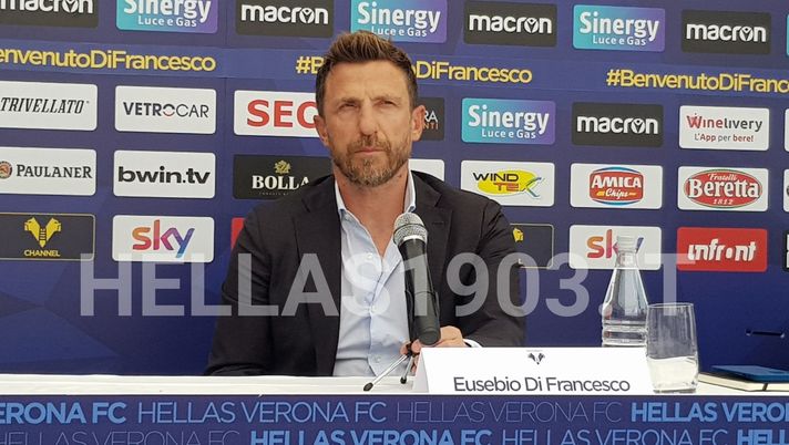 Di Francesco: “Voglio un Verona di coraggio”  Di Francesco: “Voglio un Verona di coraggio”