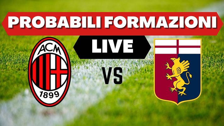 Probabili formazioni Milan-Genoa Coppa Italia 2021-2022
