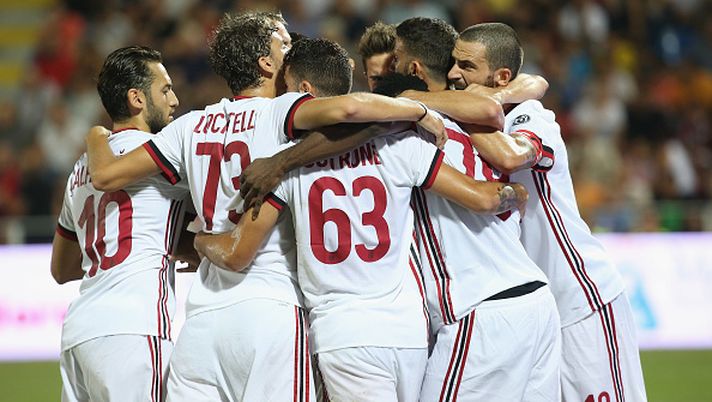 Il Milan vince 3-0 a Crotone ed esulta (credits: GETTY Images) Crotone-Milan