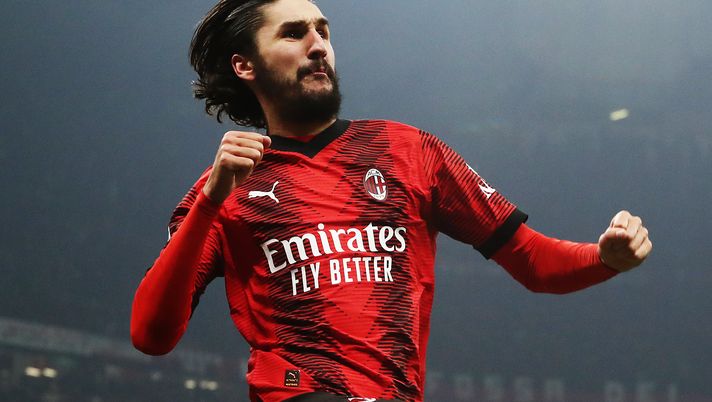 Yacine Adli Milan-Roma Serie A 2023-24