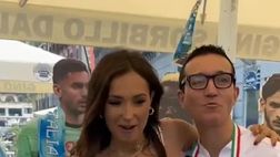 VIDEO / Caterina Balivo e la promessa per lo scudetto del Napoli