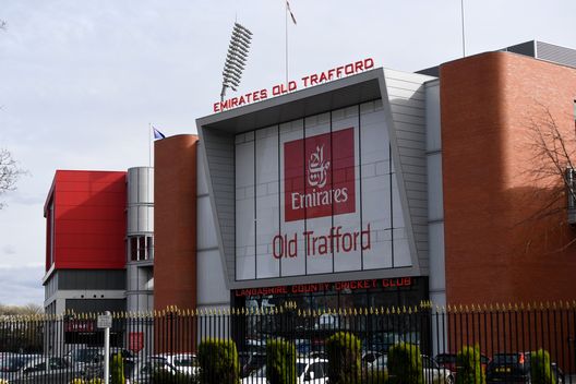 MANCHESTER, ENGLAND - MARCH 19: General view of the Old Trafford Cricket Ground, home of Lancashire County Cricket Club on March 19, 2020 in Manchester, England. (Photo by Gareth Copley/Getty Images) MANCHESTER, ENGLAND - MARCH 19: General view of the Old Trafford Cricket Ground, home of Lancashire County Cricket Club on March 19, 2020 in Manchester, England. (Photo by Gareth Copley/Getty Images)